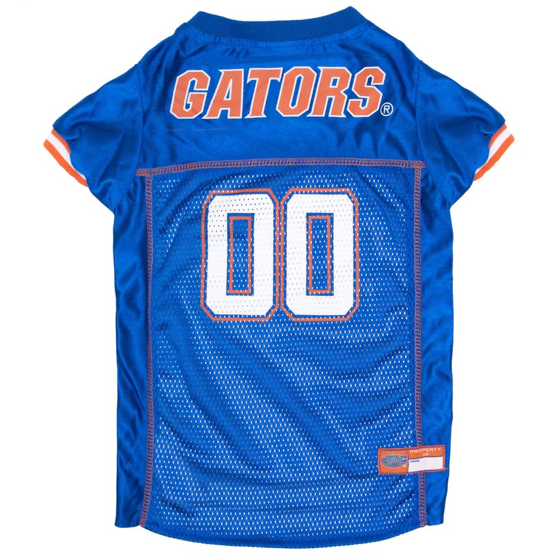 Pets First NCAA College Florida Gators Mesh Jersey for DOGS & CATS, Small.Licensed Dog Jersey with your Favorite Football/Basketball College Team - Image 1